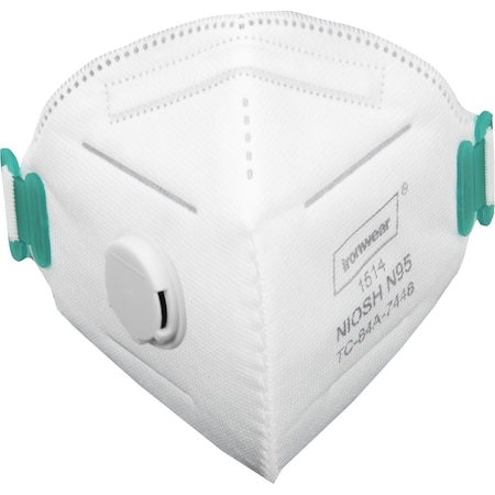 Disposable N95 Respirator With Exhalation Valve